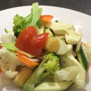 Mixed Fresh Vegetable In Garlic Sauce