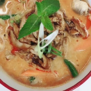 Tom Yum Noodle Soup With Chicken